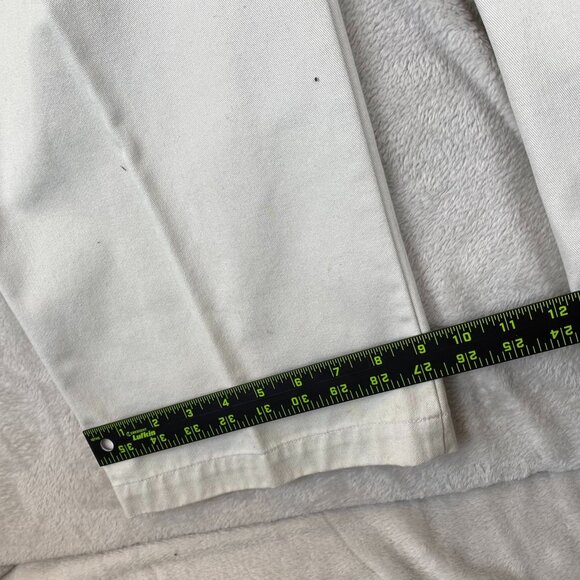 Dockers Mens Twill Pants 42x30 Relaxed Fit No Wrinkle Vintage Sep 1999 - Picture 8 of 13